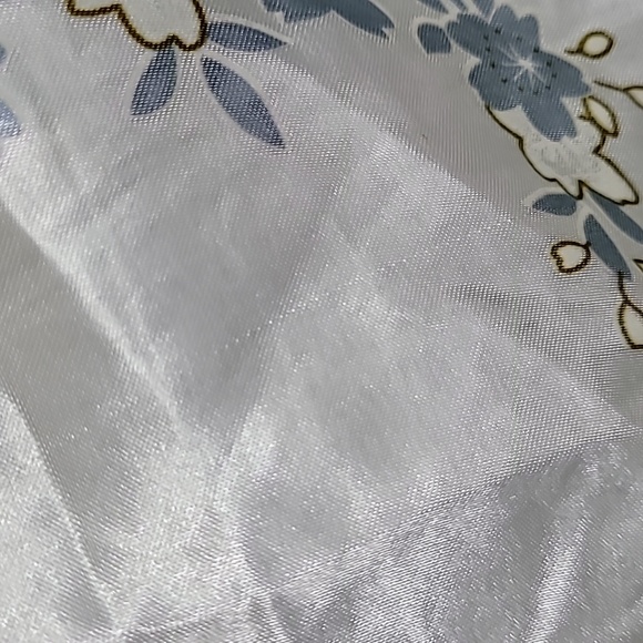 Sam Well O/S Silk Multicolored Print Kimono Robe - Picture 7 of 10